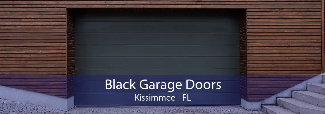 Black Garage Doors Kissimmee - FL