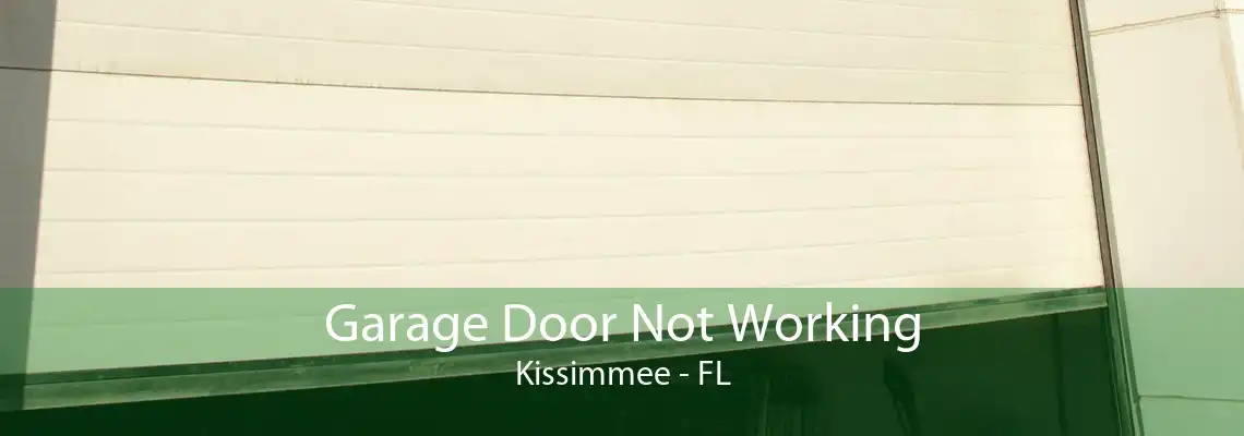 Garage Door Not Working Kissimmee - FL