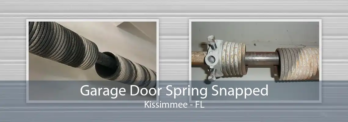 Garage Door Spring Snapped Kissimmee - FL