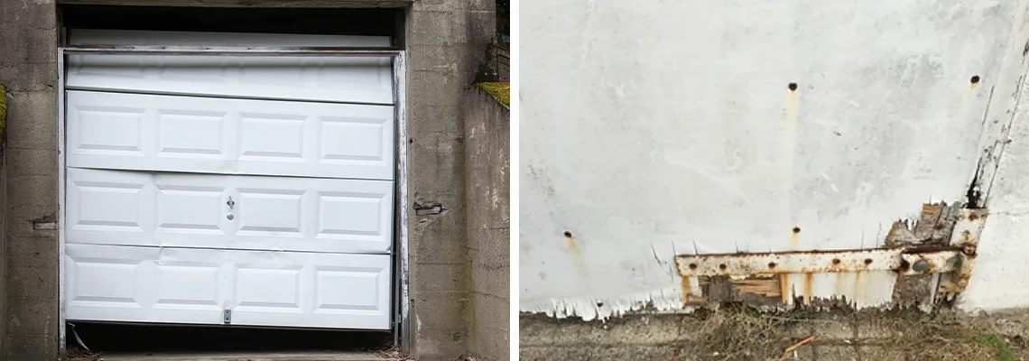 Rotten Commercial Garage Door Repair in Kissimmee, FL